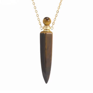 FIRESIDE FRAGRANCE AMULET PENDANT - TIGER EYE