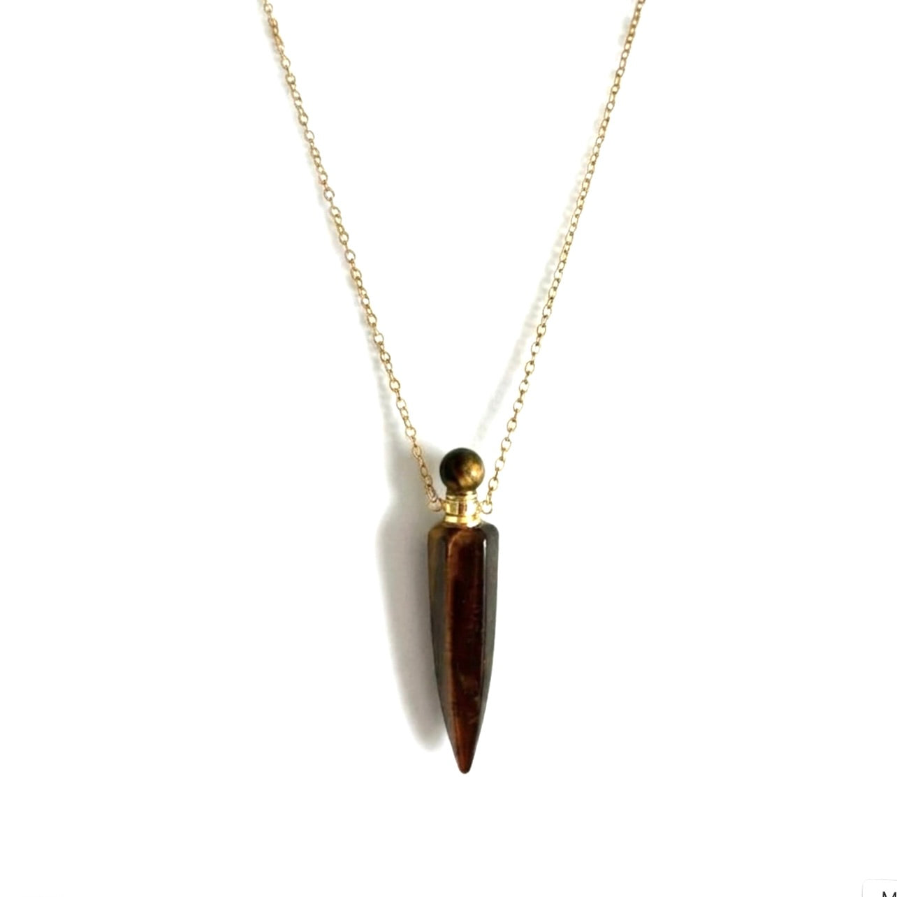 FIRESIDE FRAGRANCE AMULET PENDANT - TIGER EYE