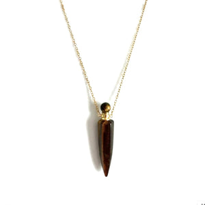 FIRESIDE FRAGRANCE AMULET PENDANT - TIGER EYE