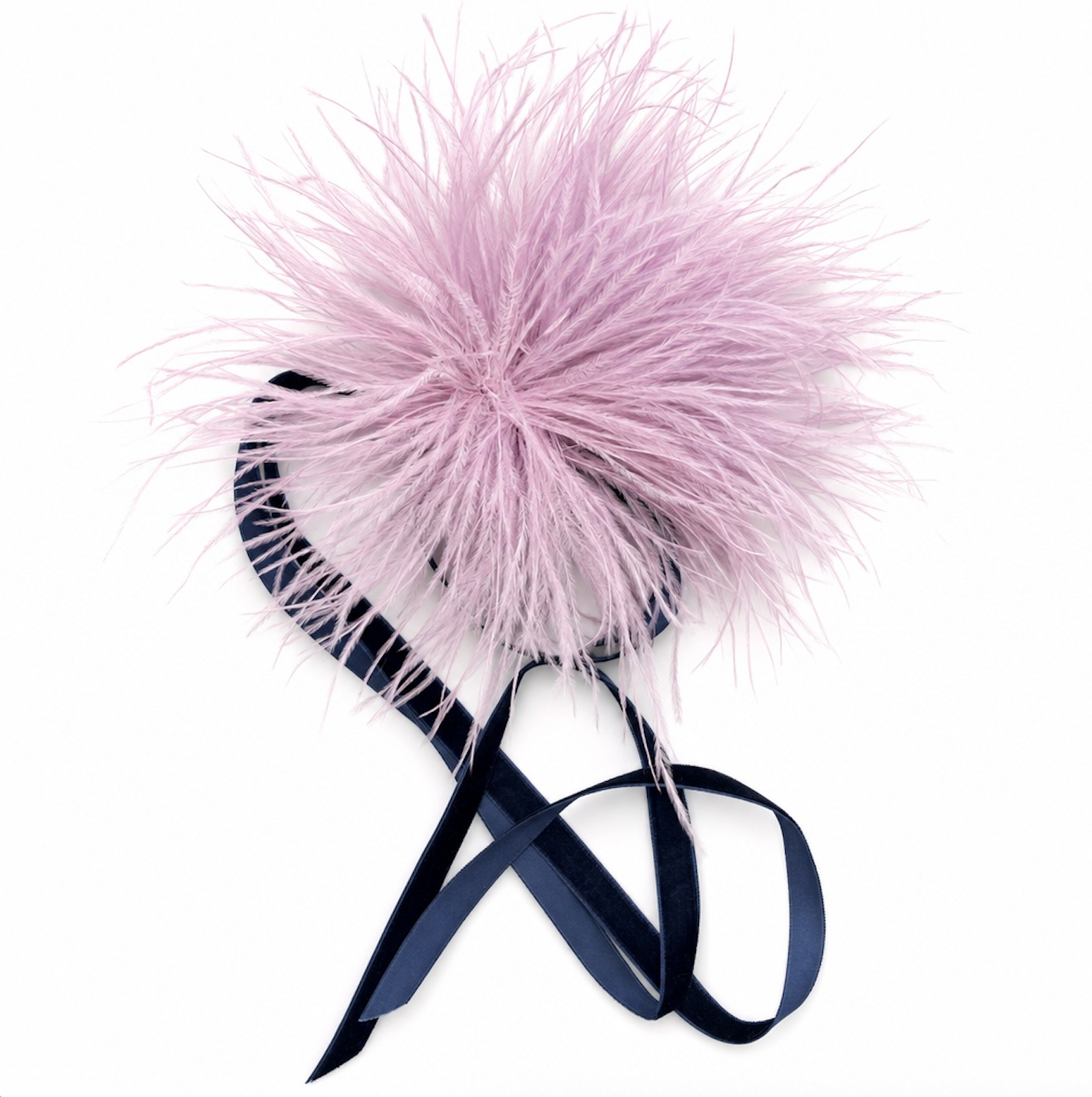 CANYON FEATHER BROOCH/CHOKER/BELT - LILAC/MIDNIGHT