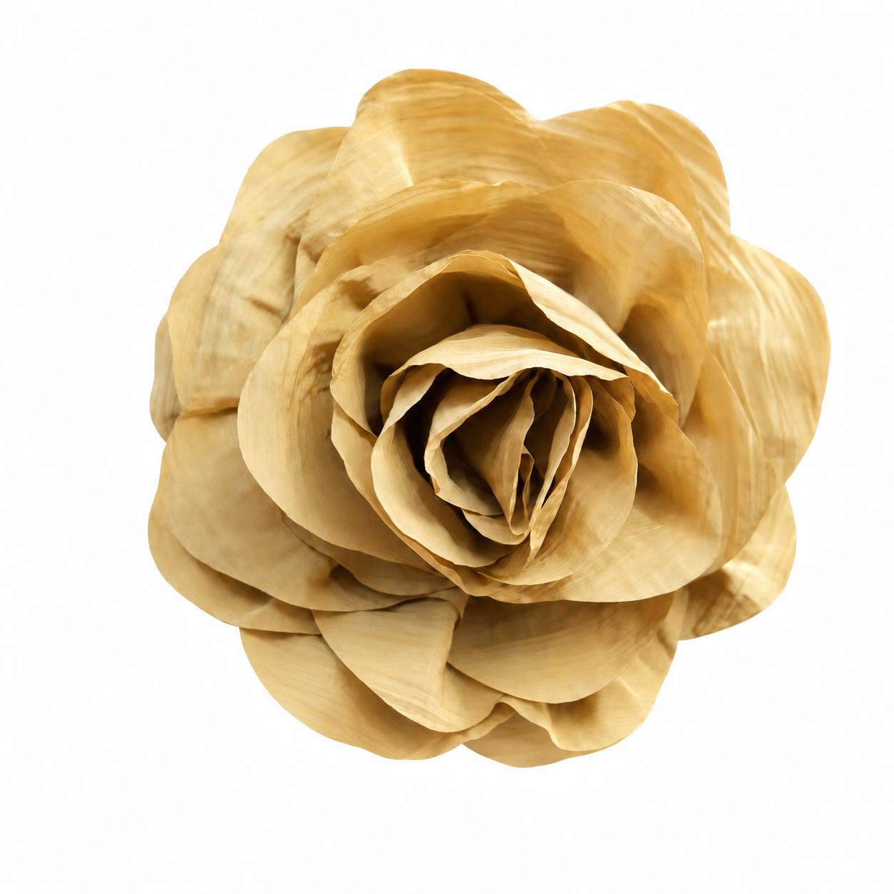 MINI COLETTE PLISSE FLORETTE BROOCH - SPICED