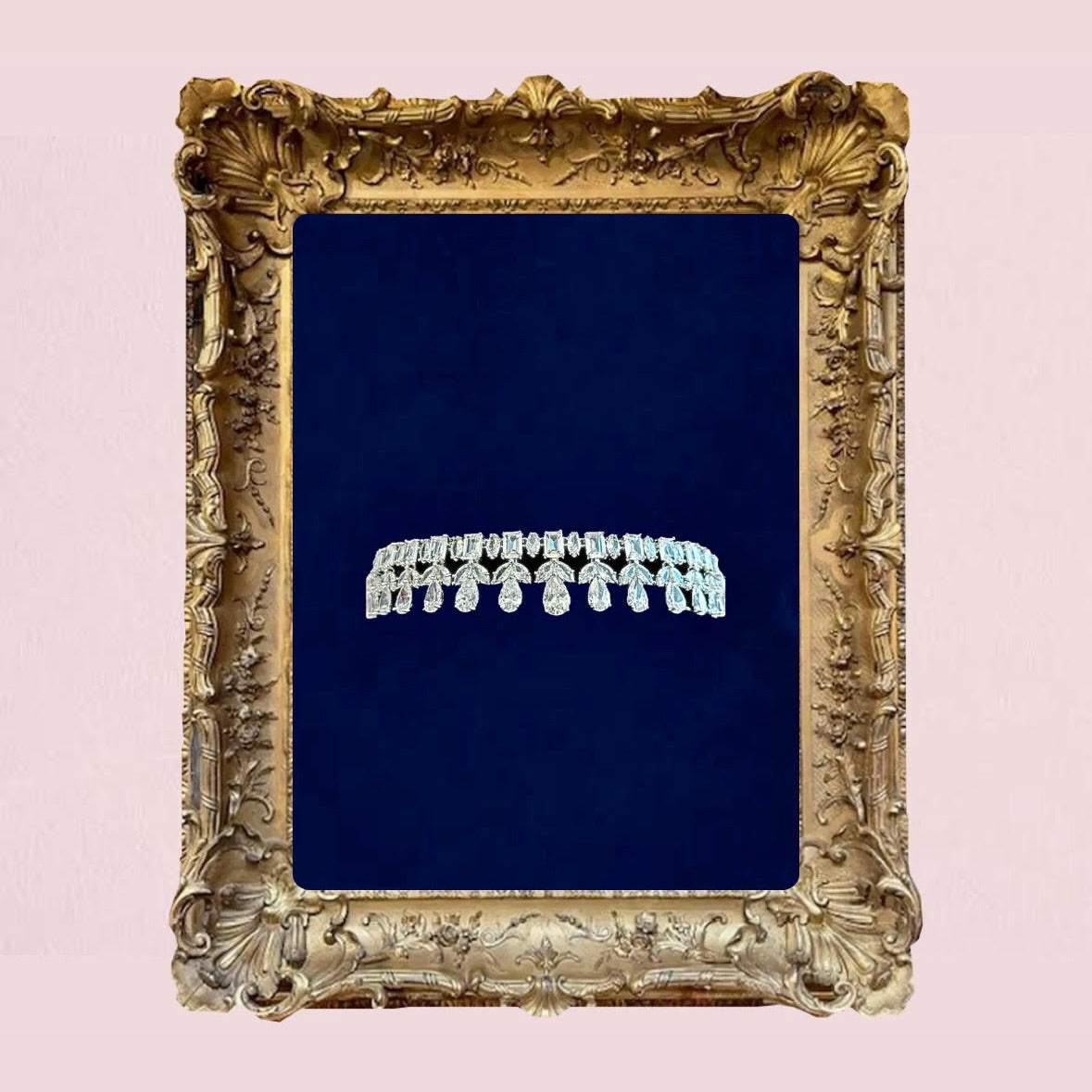 FEDERICA PEAR DROP ADJUSTABLE CHOKER